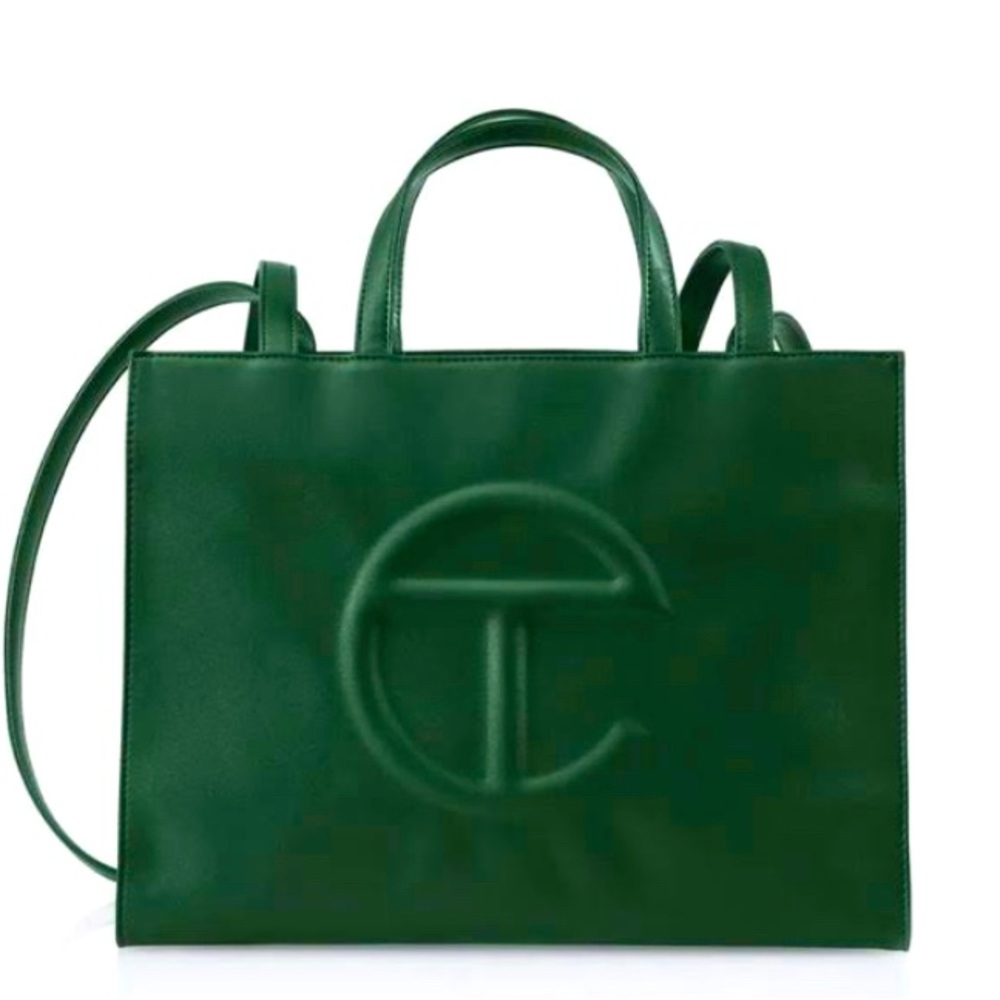 Dark olive Telfar Tote ✨